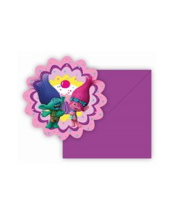 INVITACIONES FORMA TROLLS ***OFERTA DTO NO ACUMULABLE  