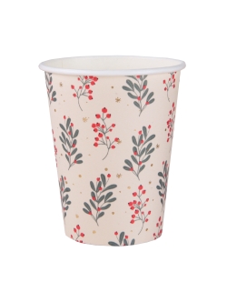 Vasos Acebo 7.8X9.7cm 27cl Carton ***OFERTA DTO NO ACUMULABLE