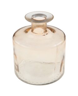 Jarron Moda Oro 9X11cm Vidrio ***OFERTA DTO NO ACUMULABLE
