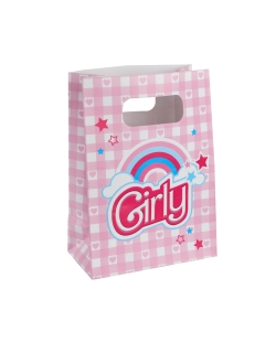 Bolsas Girly 13 X 7 X 18cm Papel ***OFERTA DTO NO ACUMULABLE