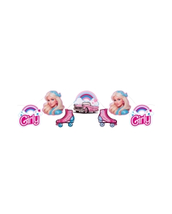 Guirnalda Girly 22 X 20cm / 300cm Carton ***OFERTA DTO NO ACUMULABLE