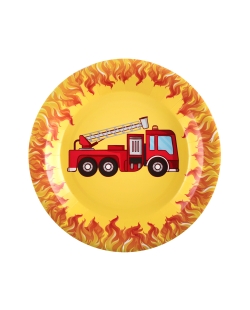 Platos Bomberos 22.5cm carton ***OFERTA DTO NO ACUMULABLE
