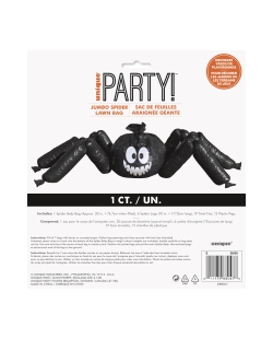 Deco Bolsa Gigante Forma Araña