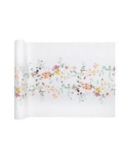 Camino Mesa Floral 28cm Popelina Poliester 2,5m