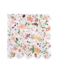 Servilleta Floral 33X33cm Papel 3C