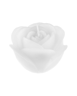 Vela Rosa Blanca 12 X 7cm Parafina ***OFERTA DTO NO ACUMULABLE