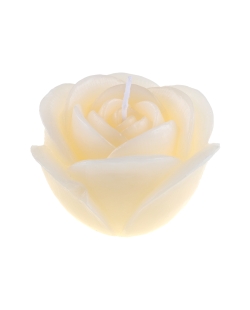 Vela Rosa Marfil 12 X 7cm Parafina ***OFERTA DTO NO ACUMULABLE