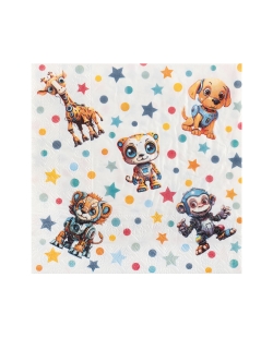 Servilletas Patrulleros 33 X 33cm Papel, 3 Capas ***OFERTA DTO NO ACUMULABLE