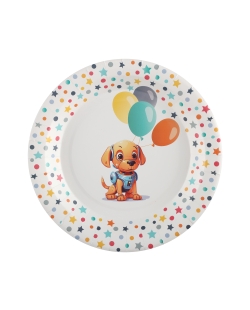 Platos Patrulleros 22.5cm carton ***OFERTA DTO NO ACUMULABLE