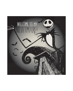 Servilletas 33X33cm Pesadilla Antes De Navidad 