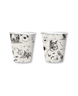 Vasos 266ml Papel Pesadilla Antes De Navidad 
