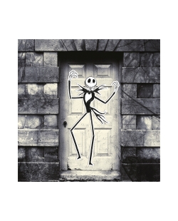 Decor. Figura Articulada Pesadilla Antes De Navidad Papel 124cm 