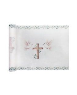 Camino Mesa Ceremonia 28cm x 3m Poliester Mousseline ***OFERTA DTO NO ACUMULABLE