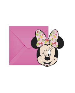 INVITACIONES FORMA MINNIE TROPICAL ***OFERTA DTO NO ACUMULABLE  