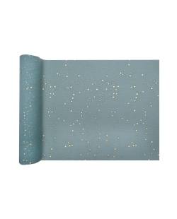 Camino Mesa Burbujas Eucalipto 27cm x 3m Crepe Poliester ***OFERTA DTO NO ACUMULABLE