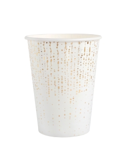 Vasos Burbujas Blanco 7.8 X 9.7cm 27cl Carton ***OFERTA DTO NO ACUMULABLE