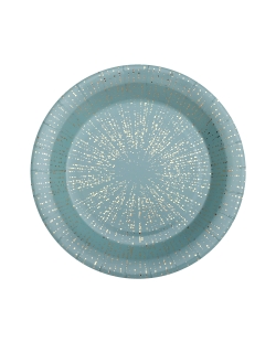 Platos Burbujas Eucalipto 22.5cm Carton ***OFERTA DTO NO ACUMULABLE