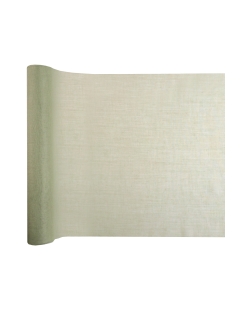 Camino Mesa Oliva 36cm x 5m Poliester Mouselina ***OFERTA DTO NO ACUMULABLE