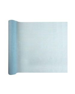 Camino Mesa Azul 36cm x 5m Poliester Mouselina ***OFERTA DTO NO ACUMULABLE