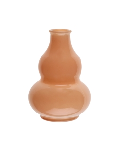 Jarron Calabaza Melocoton 9.5 X 13cm Vidrio ***OFERTA DTO NO ACUMULABLE