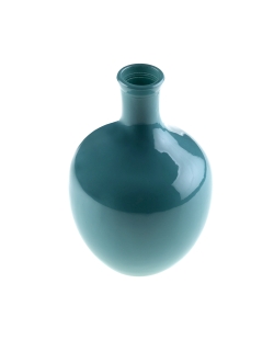 Jarron Madame Jeanne Azul 8 X 12cm Vidrio ***OFERTA DTO NO ACUMULABLE