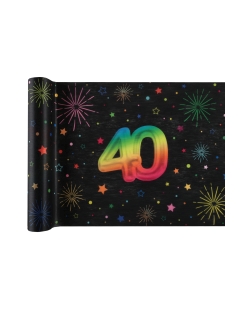 Camino Mesa Festicolor Nº40 30cm x 3m Tejido No Tejido Poliester ***OFERTA DTO NO ACUMULABLE