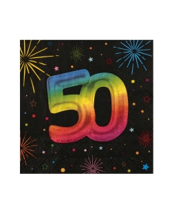 Servilletas Festicolor Nº50 33 X 33cm Papel 3C ***OFERTA DTO NO ACUMULABLE