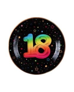 Platos Festicolor Nº18 22.5cm Carton ***OFERTA DTO NO ACUMULABLE