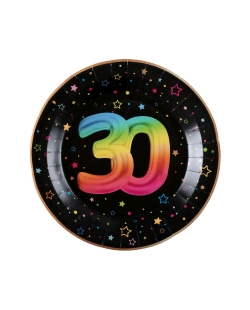 Platos Festicolor Nº30 22.5cm Carton ***OFERTA DTO NO ACUMULABLE