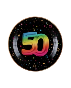 Platos Festicolor Nº50 22.5cm Carton ***OFERTA DTO NO ACUMULABLE