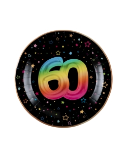 Platos Festicolor Nº60 22.5cm Carton ***OFERTA DTO NO ACUMULABLE