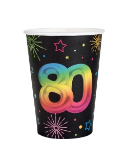 Vasos Festicolor Nº 80 7.8 X 9.7cm 27cl Carton ***OFERTA DTO NO ACUMULABLE