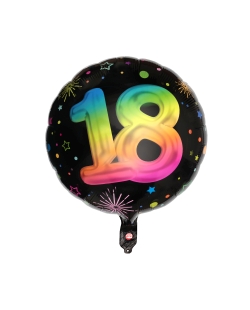 Globo Foil 45cm Festicolor Nº18 Helio 0.015m3 Al ***OFERTA DTO NO ACUMULABLE