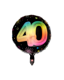 Globo Foil 45cm Festicolor Nº40 Helio 0.015m3 Al ***OFERTA DTO NO ACUMULABLE