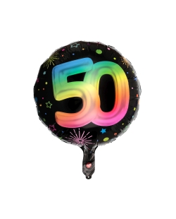 Globo Foil 45cm Festicolor Nº50 Helio 0.015m3 Al ***OFERTA DTO NO ACUMULABLE