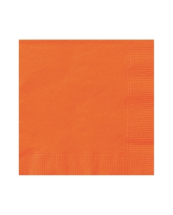 Servilletas 33 x 33cm Naranja ***OFERTA DTO NO ACUMULABLE