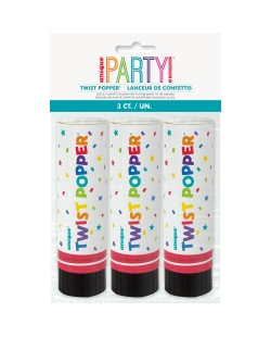 Cañon Confeti Giratorios 10,2cm