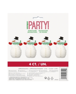 Deco Nido Abeja Muñeco Nieve