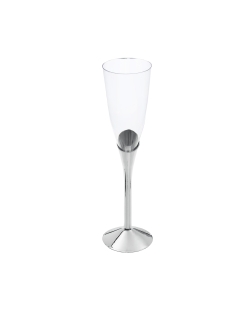 Copa Cava Brillante Plata 5.6X22.7cm /13.9cl Poliestireno