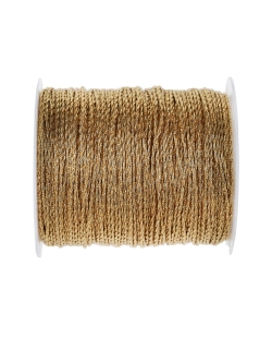 Cordon Metal Oro 1mm x 20m Poliester ***OFERTA DTO NO ACUMULABLE