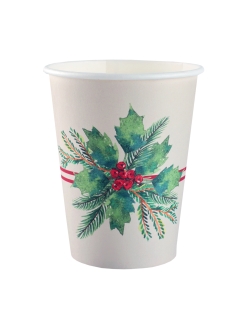 Vaso Ramo Navidad 7.8X9.7cm / 27cl Carton ***OFERTA DTO NO ACUMULABLE