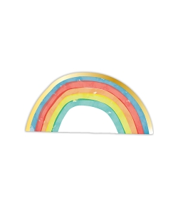 Servilletas Forma Arcoiris Metal 3Ply 33X16,5cm 