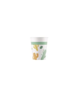 Paper Vasos 200ml Compostable Cactus  ***OFERTA DTO NO ACUMULABLE  