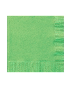 Servilletas 33 x 33cm Verde Lima ***OFERTA DTO NO ACUMULABLE