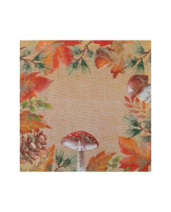 Servilleta Otoño 33X33cm Papel 3C. ***OFERTA DTO NO ACUMULABLE