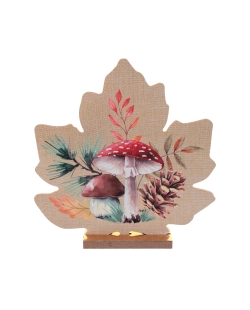 Decoracion Otoño 19X4X20cm Madera ***OFERTA DTO NO ACUMULABLE