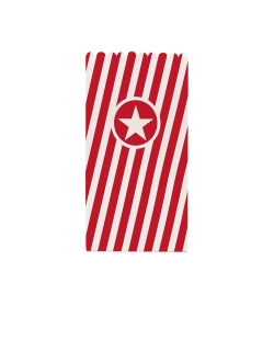 Bolsas Palomitas Papel Roja Fsc 