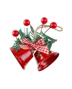 Campana Roja 7.5X12cm Metal Y Plast. ***OFERTA DTO NO ACUMULABLE