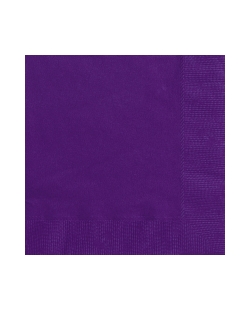 Servilletas 33 x 33cm Morado Oscuro ***OFERTA DTO NO ACUMULABLE