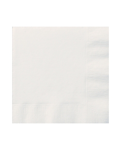 Servilletas 33 x 33cm Blanco ***OFERTA DTO NO ACUMULABLE